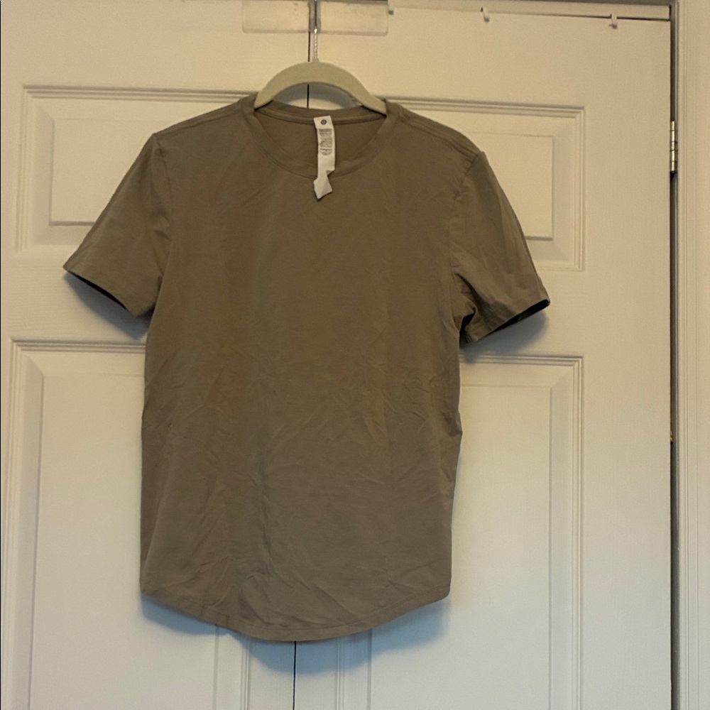 lululemon athletica love Short Sleeve Tan Tee